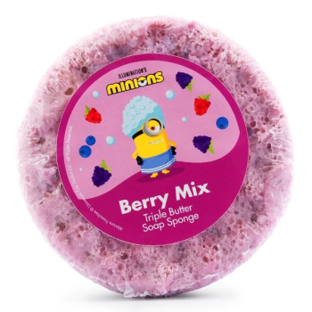 Schwammseife Minions Berry Mix 200g