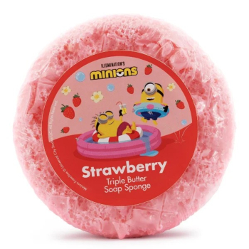 Schwammseife Minions Strawberry 200g