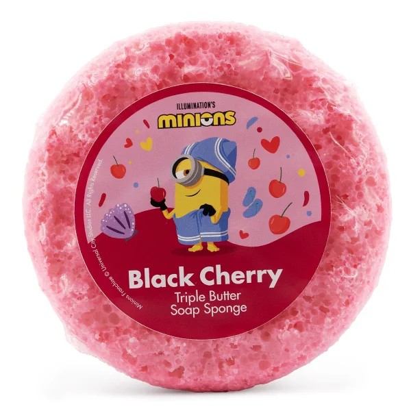 Schwammseife Minions Black Cherry 200g